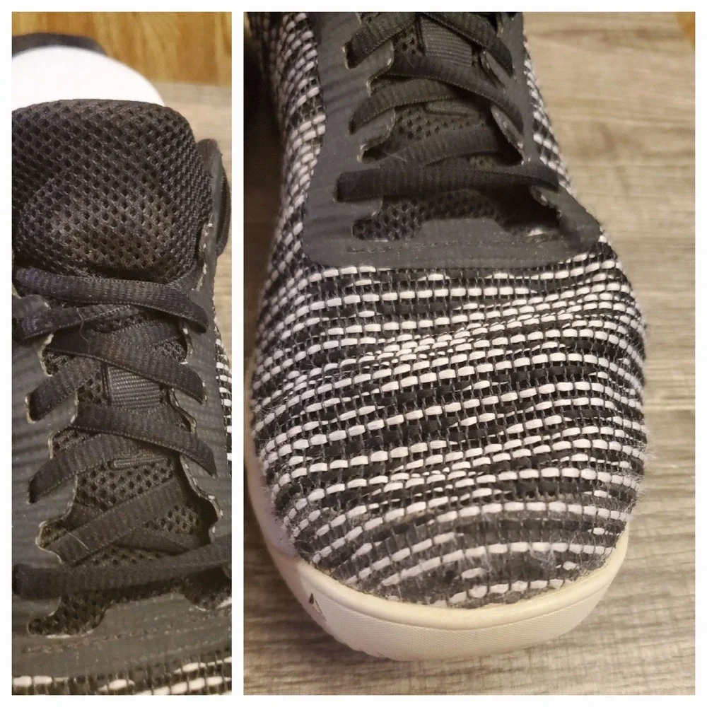 Reebok Speed‎ TR Flexweave Training CrossFit Shoes Women's Size 9 White Black